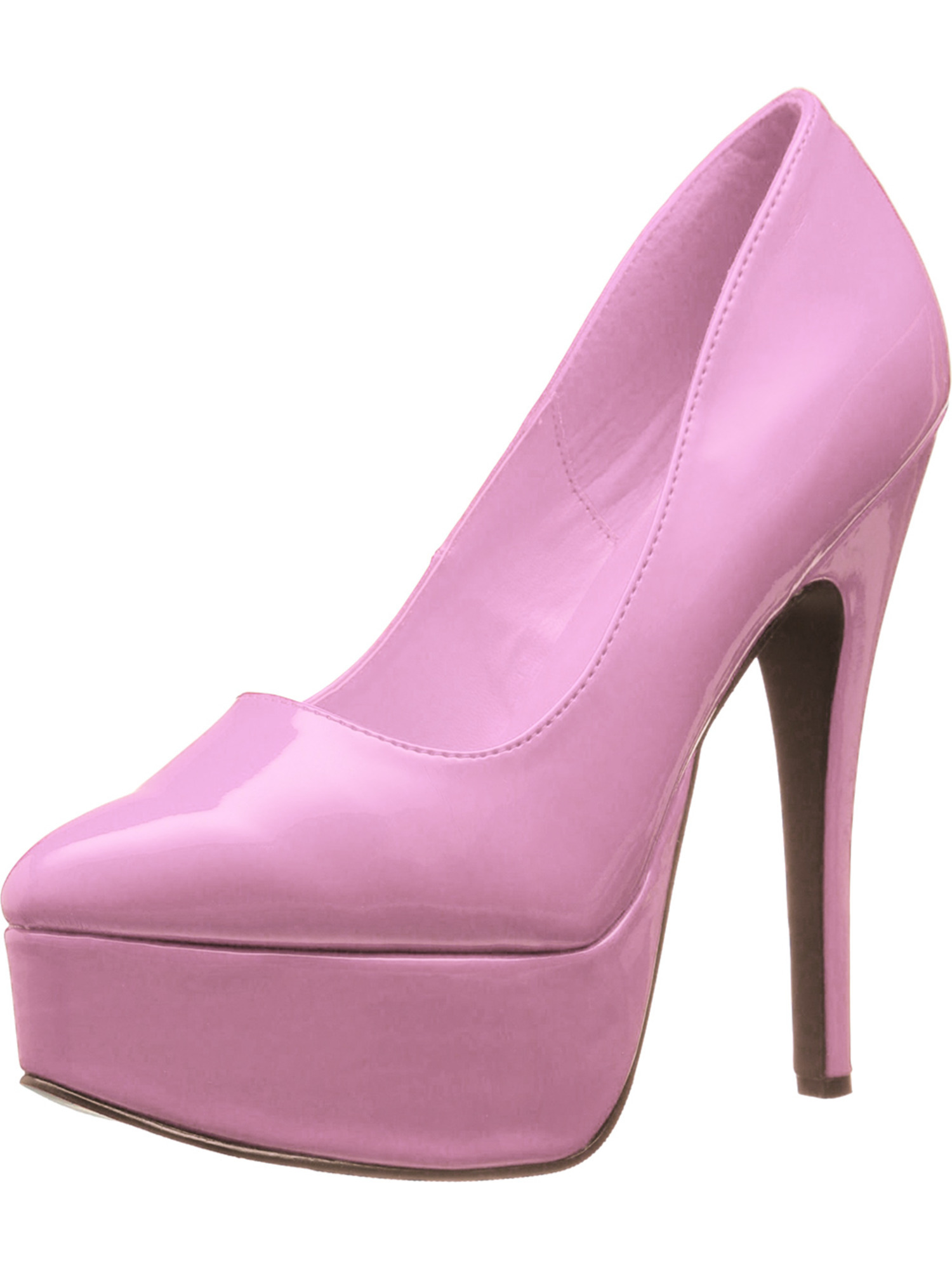 Unknown 6.5 Inch Women's Classic Pump Shoe Platform High Heel Stiletto Shoe