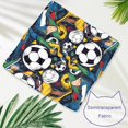 thumbnail image 3 of Football Breathable Chiffon Yarn Dog Bandana Pack of Two in Various Sizes 16x16x22.8in and 20.9x20.9x30in, 3 of 5