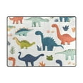 thumbnail image 5 of Yayeee Area Rugs for Living Room 6.7'x4.8' Indoor Non Slip Washable Bedroom Carpet, Dinosaur Pattern, 5 of 6