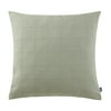 Gap Home 100% Organic Cotton Stitched Check Decorative Pillow Sage 22" x 22"