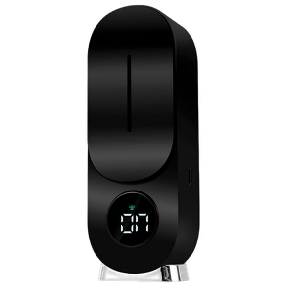 Dispensador automático de fragancias con aceites esenciales, recargable, portátil, aroma Negro