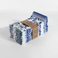 thumbnail image 6 of Fingercraft Cloth Napkin, Cotton Linen Blend Printed Table Napkins, Soft and Absorbent Fabric, 12 piece , 20x20In Blue Floral, 6 of 8