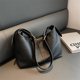 thumbnail image 4 of Bolso de mano para mujer, bolso de mano que combina con todo, bolsos cruzados, bolso informal Hobo (negro), 4 of 8