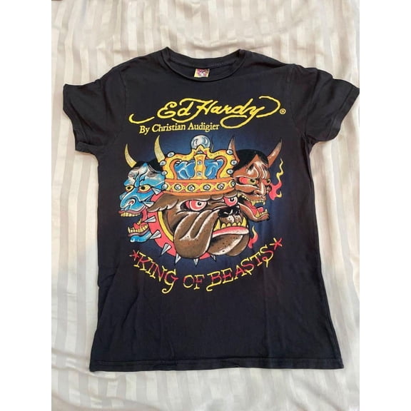 Ed Hardy band graphic Shirt Unisex heavy cotton Men Women all size KTV5911