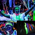 thumbnail image 3 of AMLESO Black light Body Paint Face Paints Yellow green, 3 of 8