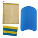 thumbnail image 1 of Safety Kickboard Natación Entrenamiento en Forma U Juego Tablero Pierna () Amarillo Azul, 1 of 2