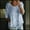 Blue2, variant on Linen Tops Women Gauze Popover Tops For Women Boho Tunic Tops For Women Gauze Tunic Tops For Women Flowy Tops For Women Beach Vacation Tshirts Relaxed Fit Linen Tops Women