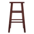 thumbnail image 3 of Carrick Counter Stool with Square Seat in Walnut Finish, 3 of 3