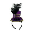 thumbnail image 3 of Milageto Mini Top Hat Headband Decor Headdress for Festivals Party Supplies Cocktails, 3 of 8