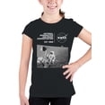 thumbnail image 2 of Officially Licensed Nasa Moon Mission Commemoration 1958 Youth's T-shirt, 2 of 3