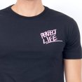 thumbnail image 4 of Playera para hombre QUARRY estampada arte color negro, 4 of 4