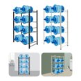 Water Bottle Storage Rack 5 Gallon Water Cooler Jug Rack 4Tier for 8