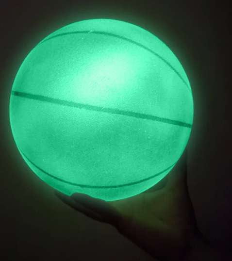 Glow-in-the-Dark Stealth Dunk Foam Basketball (Ball Size: No. 7)