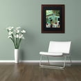 thumbnail image 3 of Trademark Fine Art "Le Petit Zinc" Canvas Art by Natasha Wescoat, Black Matte, Wood Frame, 3 of 4