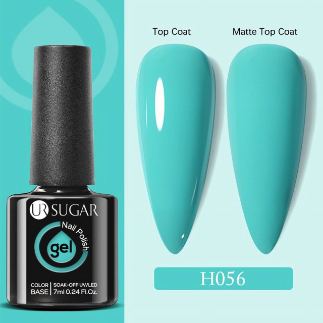 UR SUGAR-botella de cristal de 7ml para esmalte de uñas, barniz semipermanente, barniz de Gel UV LED, todo para manicura, arte de uñas