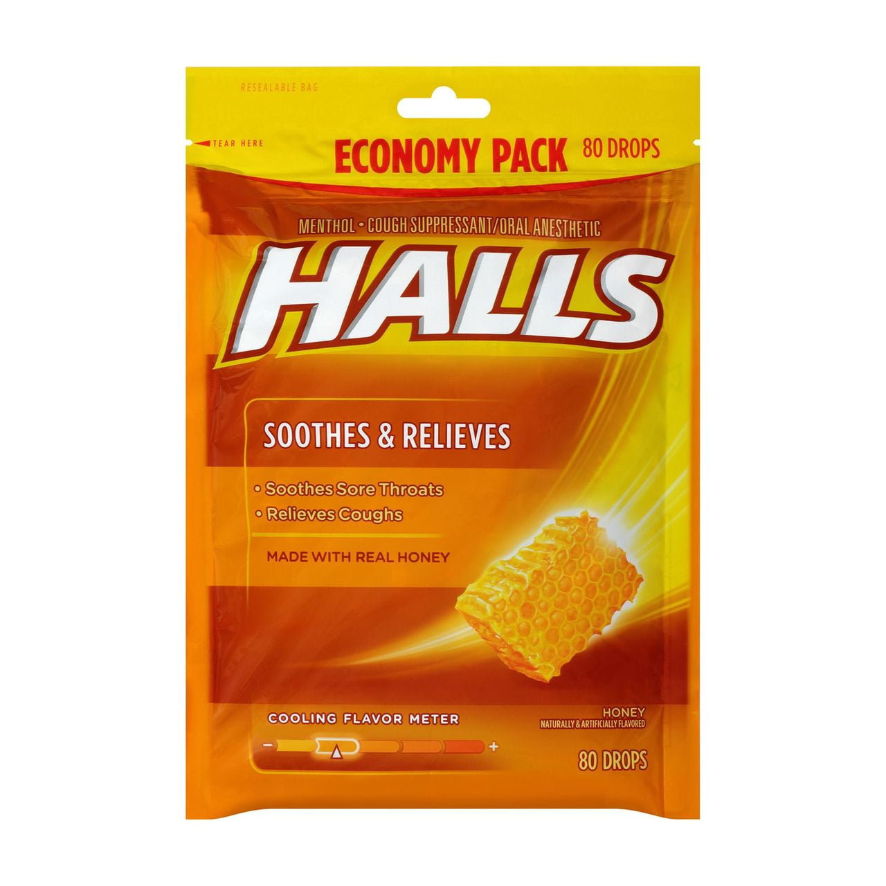 Product of Halls Honey Cough Drops, 2 pk./80 ct.