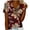 Wine(Type 100), variant on Otvok Women'S T-Shirt Printed Fashionable Pile Collar Breathable Summer Short Sleeve Casual Tops