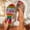Multicolour, variant on WILLBEST Mukluks Slippers for Women Summer Women Ladies Fashion Casual Flat Retro Slippers Shoes Sandals