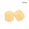 thumbnail image 2 of Uxcell Screw Thread Protectors, 1 7/16" (36mm) ID End Cap Cover Beige 15pcs, 2 of 3