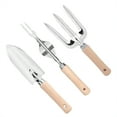 thumbnail image 4 of 3Pcs/Set Stainless Steel Garden Shovel Trowel Rake Digging Tool Flower Plant Gardening Hand Tools, 4 of 6
