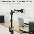 thumbnail image 2 of VIVO 13" to 32" LCD Computer Monitor Desk Mount with Extra Long Adjustable Arm, 2 of 8