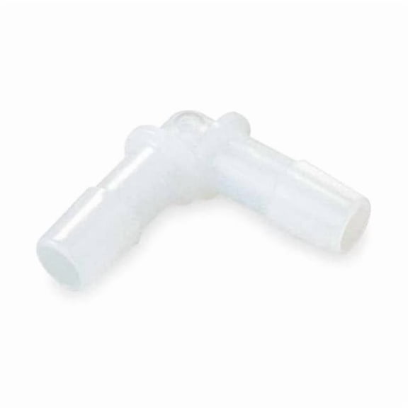 Eldon James Elbow,HDPE,Barbed1/4",Barbed1/4",PK10 L0-4HDPE