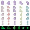 thumbnail image 1 of 36 Mini Figuras Luminosas de Alpacas de Resina (18 Estilos), 1 of 9