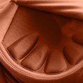 thumbnail image 2 of Ounisa Women Mock Neck Baselayer Tops Long Sleeve Built In Bra Pads Soft Thermal Shirts Solid Color Slim Daily Underwear, 2 of 6