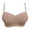 Gray, variant on Women's Wirefree Seamless Strapless Convertible Bra with Removable Adjustable Straps Comfort Support for Everyday Wear