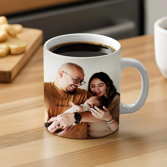 Personalized Photo Mug, Custom Photo Collage Mug, Gift for Grandma, Anniversary Gift, Mother's Day Gifts, Ceramic Mug 11Oz