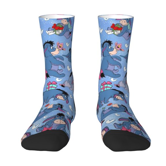 Ee-Yore Socks For Women And Men Cartoon Long Socks For Athletic Running