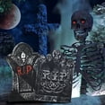 thumbnail image 3 of Pierre Tombale en Mousse d'Halloween Réutilisable Décoration de Maison Hantée pour Cour Accessoires Réalistes de Cimetière, 3 of 6