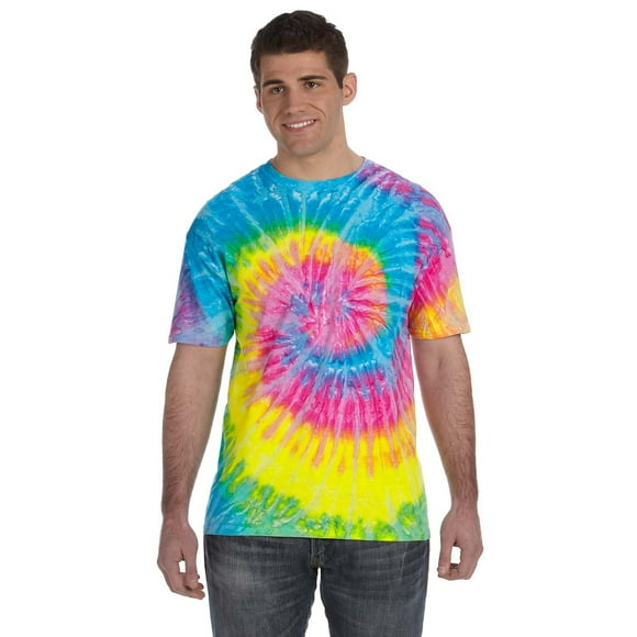 Tie-Dye Adult 5.4 oz., 100% Cotton Tie-Dyed T-Shirt