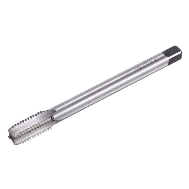 Rosca do Machos, 5/8-11 UNC Alta Velocidad Acero (HSS) 4 Rectas Flautas Máquina Tornillo Rosca Roscar Macho, 6.3" Longitud (Extra Largo)