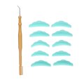 thumbnail image 2 of Double Ended Eyelash Perm Tool Stainless Steel With Eyelash Pads For Beauty Salon, 2 of 8