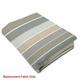 thumbnail image 5 of Garden Winds Universal Replacement Canopy Top Cover for Pergola Structures - Standard 350 - Stripe Stone, 5 of 5