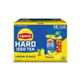 thumbnail image 4 of Lipton Hard Iced Tea Lemon, 12 pack, 12 fl oz Cans, 5% ABV, Naturally Caffeinated, 4 of 6