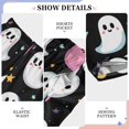 thumbnail image 6 of FORMRS Boys Pajama Pants with Pockets Size 6-8Y Kids Lounge Sleep Bottoms, White Halloween Ghost, 6 of 8