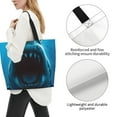 thumbnail image 3 of Sigee Open-Mouthed Shark for Large Capacity Shopping Bag with Inner Pocket, Women's Shoulder Bag Handbag, 3 of 8