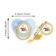 thumbnail image 2 of Nrmvnmi Pacifier Chain Clips for Babys, Pacifier Holder Clips for Baby Boys and Girls Fits for Most Pacifier Styles, 2 of 4