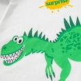 thumbnail image 4 of BJUTIR Boys Summer T Shirt Dinosaur Print Short Sleeve Top Comfortable Casual For Toddler Kids Outdoor Play Picnic Outfit Skin Friendly Top Size 12-18 Months, 4 of 6
