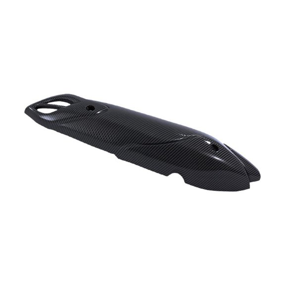 Zeiwohndc ABS Constructed Exhaust Guard for Enhanced Safety on 2025 NMAX155 Motorcycle