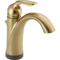 Delta Lahara Single Handle Bathroom Faucet with Touch Technology in Champagne Bronze