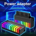 thumbnail image 3 of Conector de Alimentación ATX 24 Pines Bsvklp 90 Grados 9 LED Aura Sync, 3 of 9