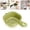 Green, variant on olkpmnmk Kitchen Strainer Colander Bowl, Kitchen Layer Draining Basket with Handle, Fruit Rinser Strainer Container Vegetable Draining Basket for Mini Berry And Tomato Grape Washer, White