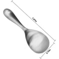 thumbnail image 4 of ABCISI 2 Pack Stainless Steel Rice Spoons, 8 Inch Thickened Heat Resistant Rice Scoopers Serving Spoons, Kitchen Set (Silver), 4 of 7