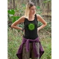 thumbnail image 2 of Racerback Earth Day Shirt  Tank Women -Image by Shutterstock, Female Small, 2 of 4