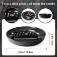 Plastic Ashtrays for Cigarettes and Cigars, Indoor Outdoor Ash Tray