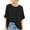 Black, variant on Yindaity Women Oversized T-Shirt Summer Casual Short Sleeve Loose Tee Tops Black,S