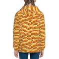 thumbnail image 4 of Hoodies for Teen Girls Boys - Hot Dogs Warm Boys' Fashion Zip Up Hoodies & Sweatshirts, Boys Girls Kids Clothes Size 7-8 Youth Pullover with Kangaroo Pocket, 4 of 5